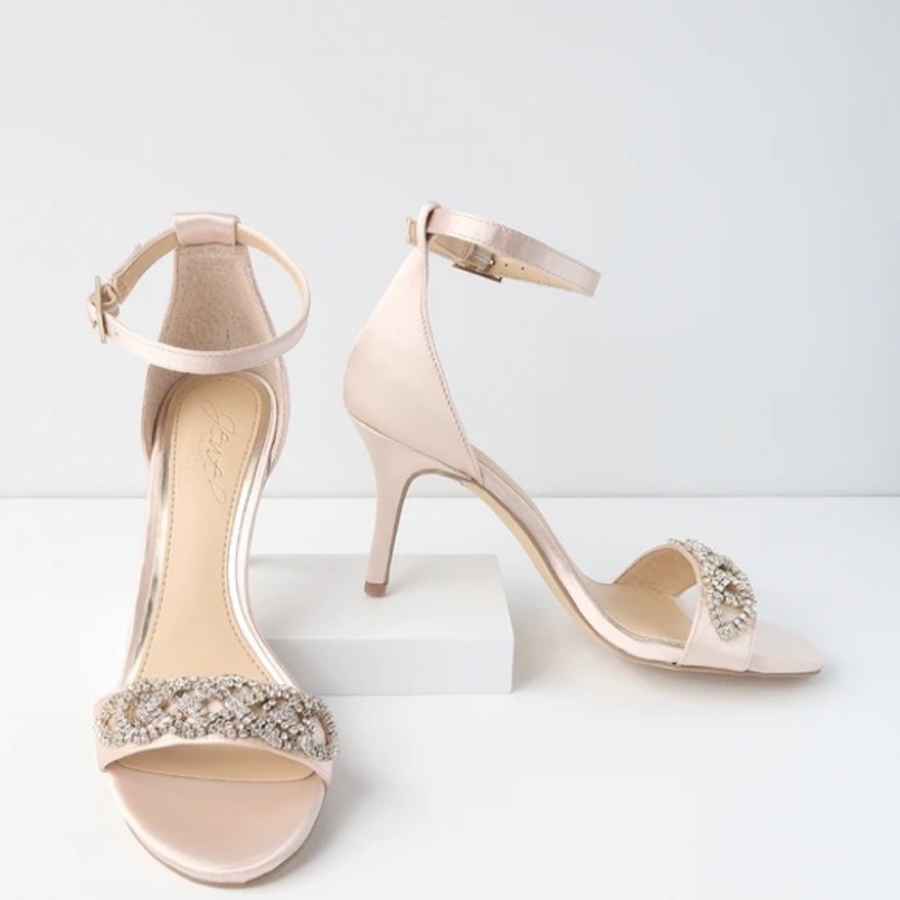 Badgley Mischka Alana Ankle Strap - Picture 1 of 6